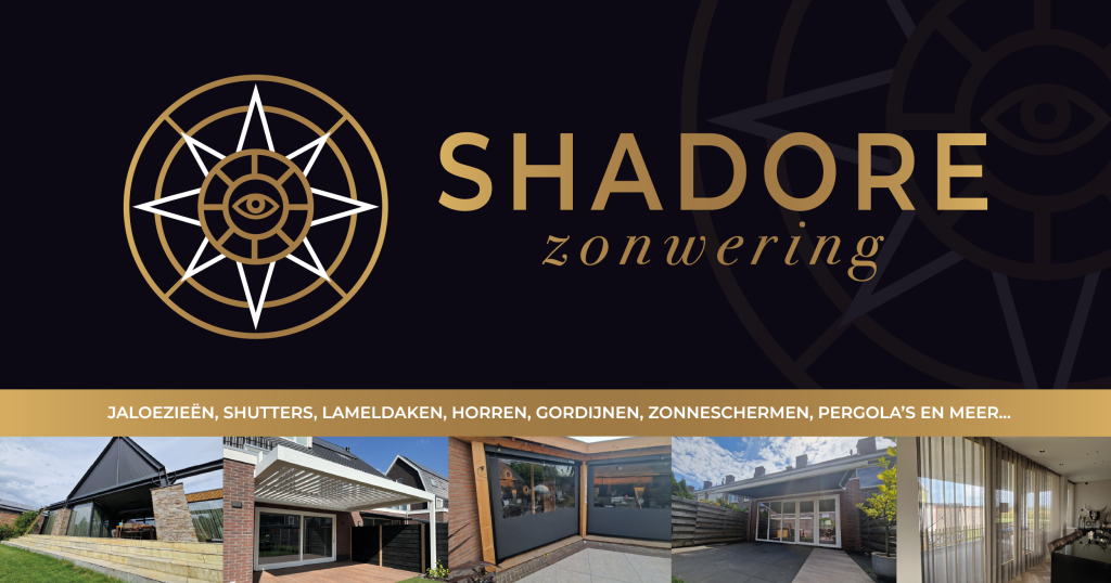 Shadore Zonwering - Shadore - Zonwering op maat